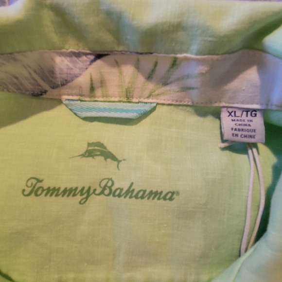 Tommy Bahama Mens Linen Shirt - Picture 3 of 5